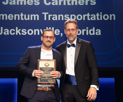 James Carithers Named Landstar’s Safety Officer of the Year!